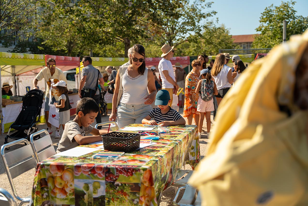 Le marché des enfants