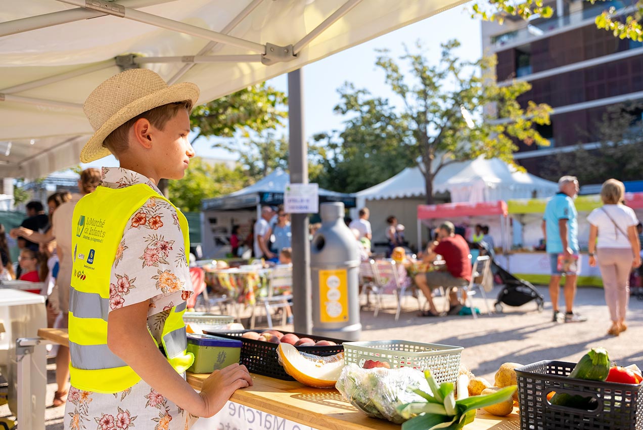 Le marché des enfants